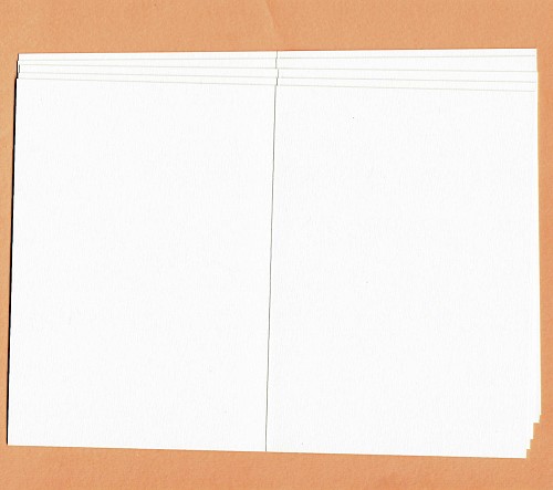 Dubbele Fotokaarten 'Tradition', set/10 blanco kaarten - Bureaubewust