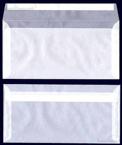 Woestijn knop Springen pergamijn envelop DIN lang (11 x 22 cm), pakje à 25 stuks - pergamijn e